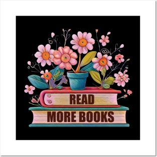 Read More Books Posters and Art